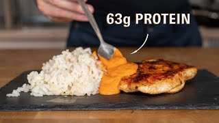 Creamy Chicken & Rice with 63g of Protein