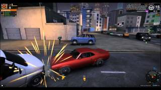 APB: Reloaded Kurai does a backflip