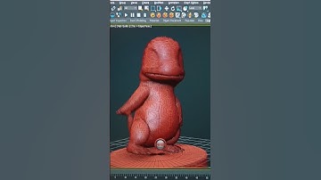 Charmander 3D rig #pokemon #shorts