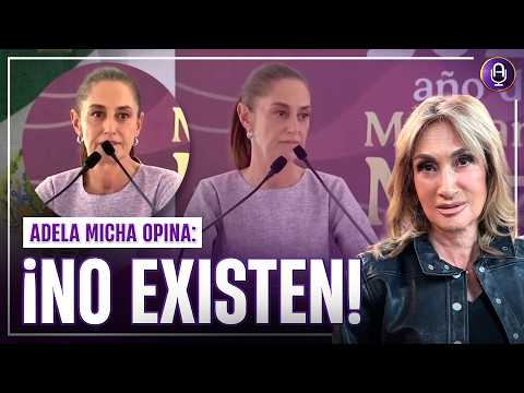 SHEINBAUM ENFURECE con manifestantes en Colima y los llama PRIANISTAS | Editorial Adela Micha