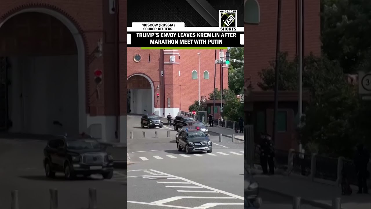 Trump S Envoy Steve Witkoff Leaves Kremlin After Marathon Meeting With Russia Putin