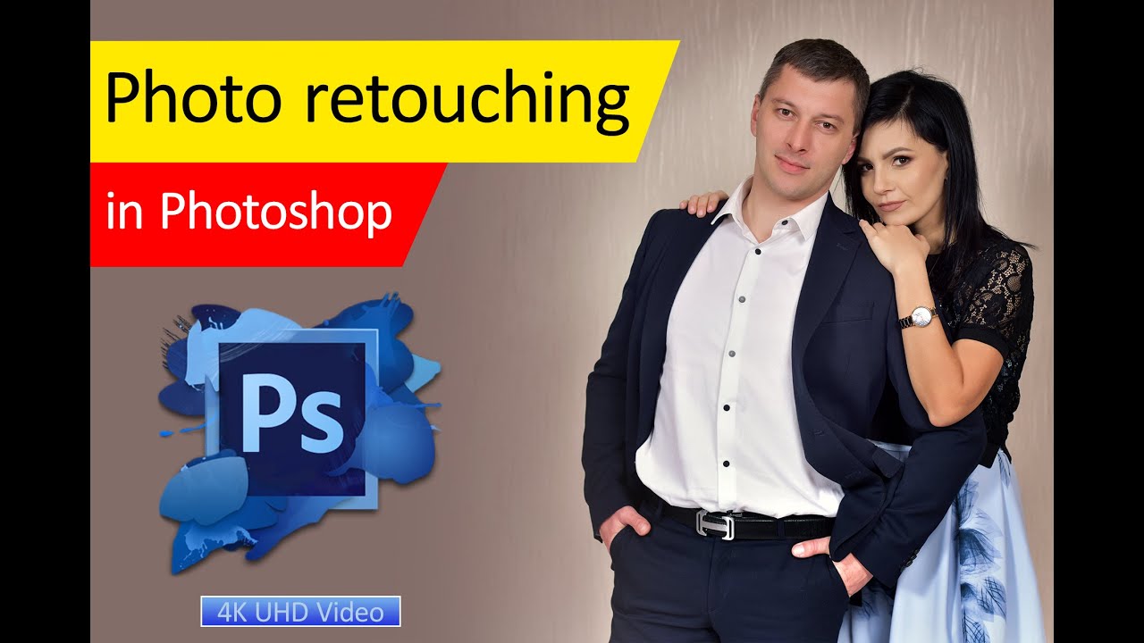 PHOTO RETOUCHING IN PHOTOSHOP -Image enhancement- 4k video tutorial