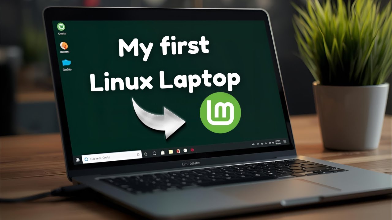 My first Linux laptop - YouTube