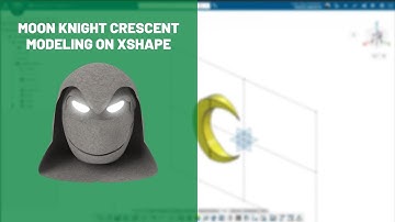 Moon Knight Crescent Modeling on xDesign