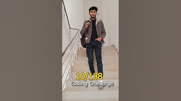 Day 10/188 Coding Challenge #akhilpal2000 #techreadyfortomorrow #minivlog #188dayscodingchallenge