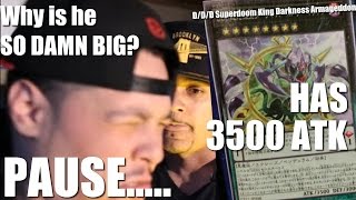 D/D/D Superdoom King Darkness Armageddon has 3500ATK. Why is he SO DAMN BIG? ....... PAUSE...