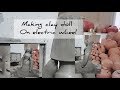 Clay doll //Clay art clay//products handicraft ceramic//pottery colour pottery new ideas 2025