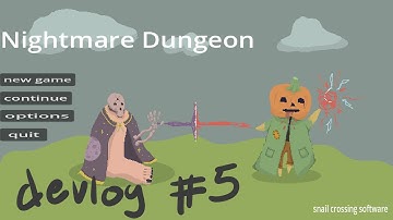 nightmare dungeon | godot devlog #5 quest system and fat rat