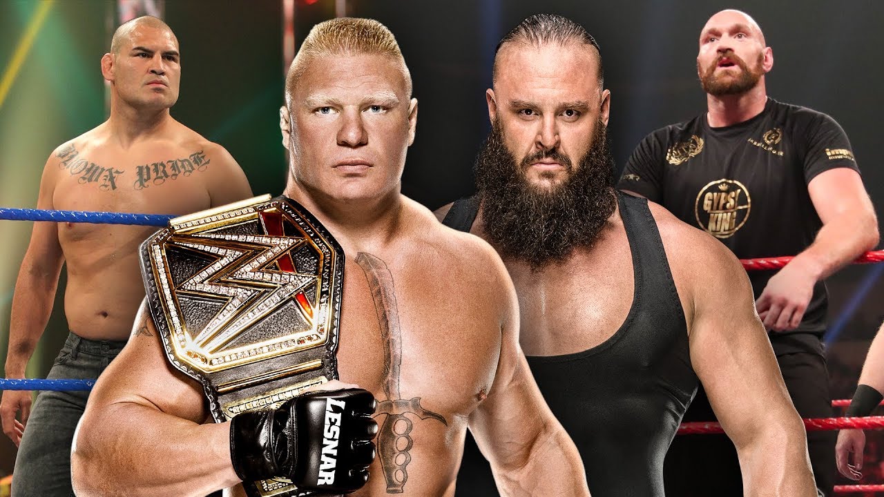 Brock Lesnar vs. Cain Velasquez and Braun Strowman vs. Tyson Fury announced for WWE Crown Jewel 2019