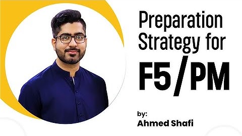 Preparation strategy for F5/PM (Performance Management) Exam