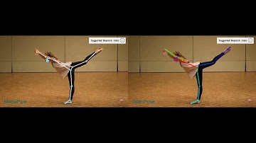 MediaPipe vs OpenPose (Human Pose Landmark Detection)