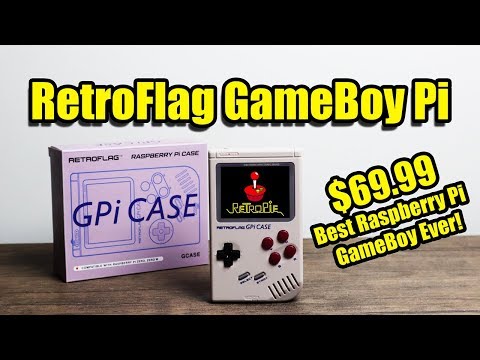 RetroFlag Gpi Case The Best Raspberry Pi GameBoy? $69.99