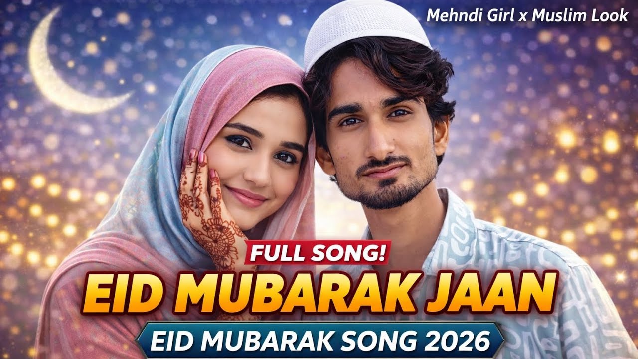 Eid Mubarak Jaan ️ | Meethi Eid Song 2026 | New Eid Special Song | Full ...