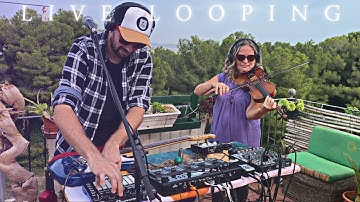 Live Looping Improvisation RC-505 - Ambient Music (Violin)