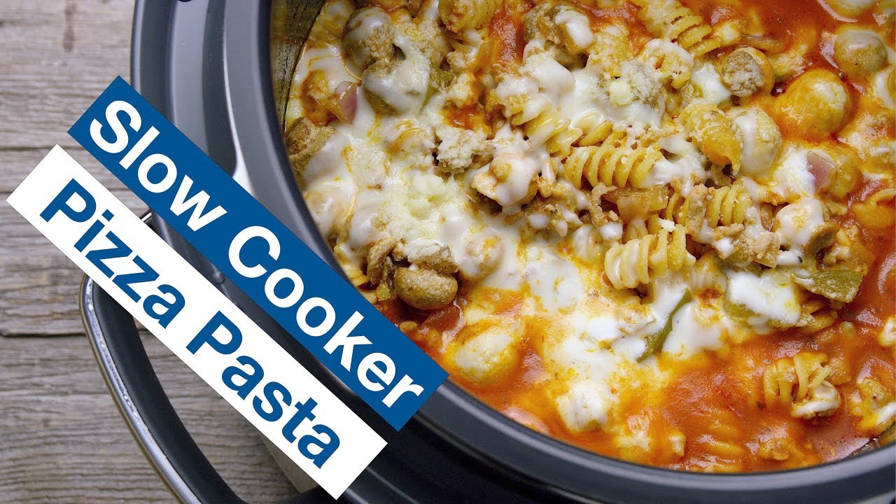 🔵 Slow Cooker Pizza Pasta Recipe AMazing YouTube