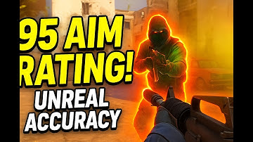 95 AIM RATING in CS2... UNREAL ACCURACY!