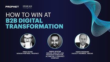Webinar: How to Win at B2B Digital Transformation