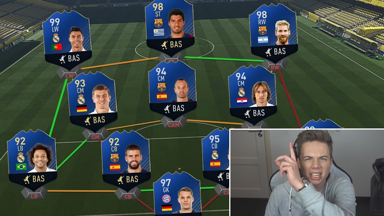 TEAM OF THE YEAR FUT DRAFT CHALLENGE YouTube