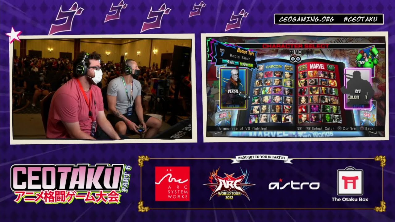 Ultimate Marvel vs Capcom 3: CEOtaku 2022 FULL TOURNAMENT 