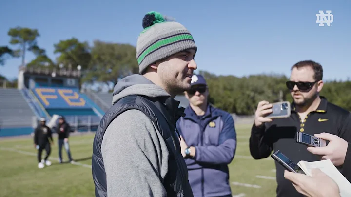 Tommy Rees | Gator Bowl Post Practice | Notre Dame...