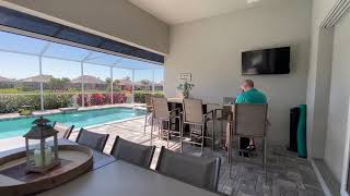 Lanai and pool