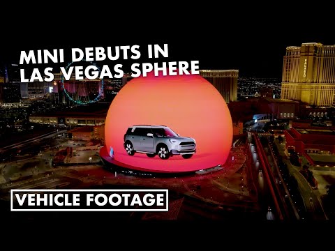 Mini takes center stage on the Sphere in Las Vegas