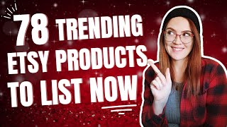 Etsy Christmas Product TRENDS for Print on Demand and Digital - Sell Them Now!