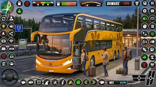 Modern Bus Simulator Gameplay | Passenger Pickup & Drop Mission 🚏 screenshot 4