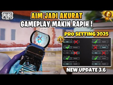SETTINGAN DASAR PUBG MOBILE TERBARU | BASIC SETTING PUBG MOBILE