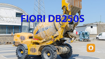 Self Loading Concrete Mixers FIORI DB250S