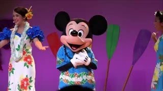 東京ディズニーランド　ポリネシアンテラス・レストラン　 ミッキーのレインボー・ルアウ　2016 0326 1730