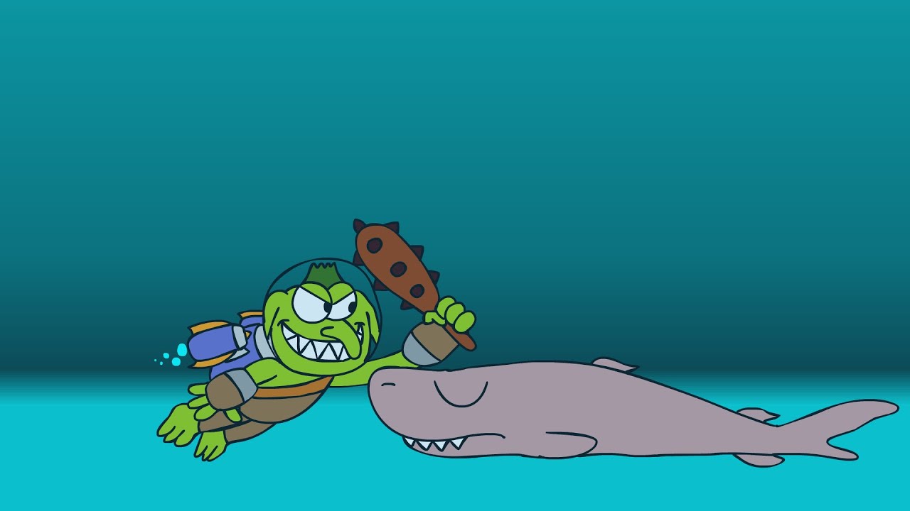 Skylanders Villains in Seven Seas with Sharks - Day 3. Lob Goblin Club in Antarctic (Sleeper Shark)