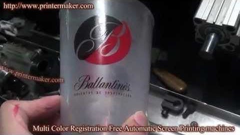 Multi Color Registration Free Automatic Screen Printing Machines