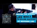 What happens when you send led wall parts to refresh watch here the life of a module