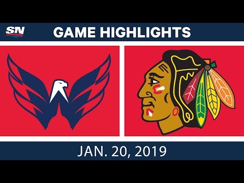 NHL Highlights | Capitals vs. Blackhawks - Jan. 20, 2019