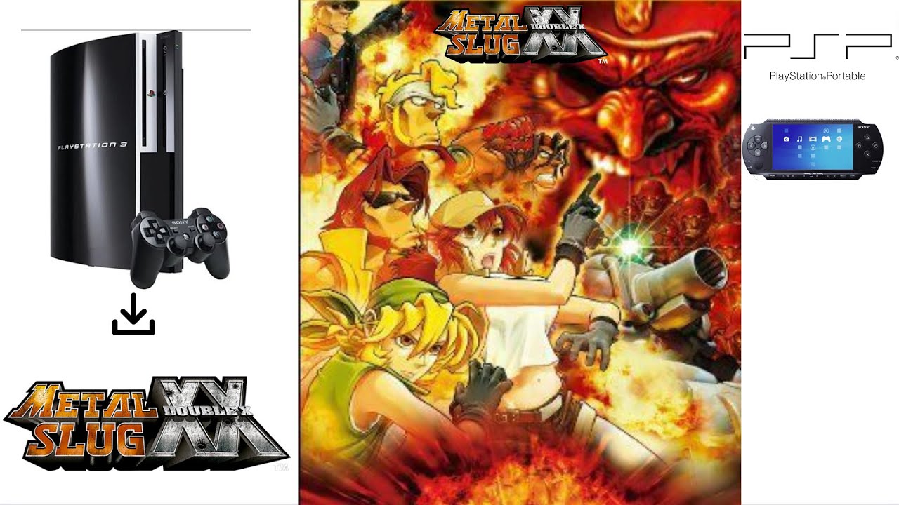 Metal Slug XX PSP PS3 PKG - YouTube