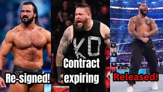 WWE Re-Signing Top Stars, Wave Of NXT Releases, Ring Announcer Moving To NXT, & More!