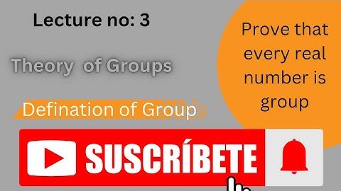 Define Group + Abelian group, prove that every Real no is a group @Learn.Mathematics.With.Me1