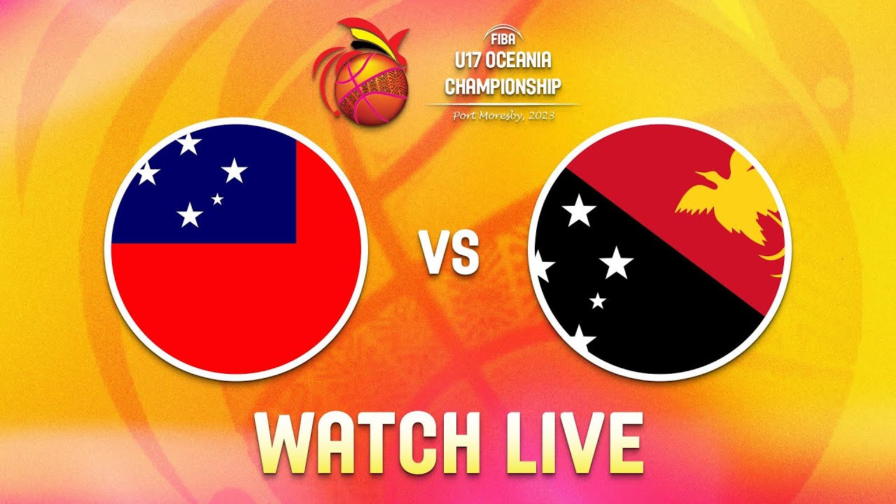 Samoa v Papua New Guinea |Full Basketball Game