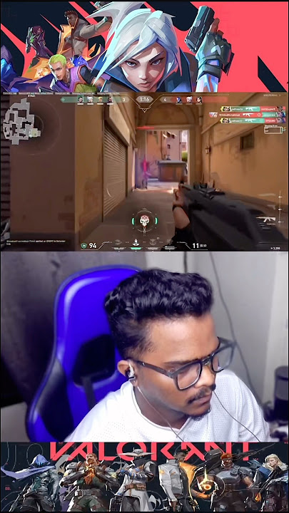 Valorant 1v4 clutch 🚀 #clut #ytchannel #gaming #valorant #shorts #video #cover #campursari