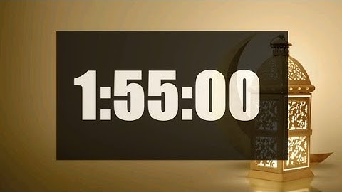 1 Hour 55 Minute Timer | 115 Minutes Countdown | Timer Call