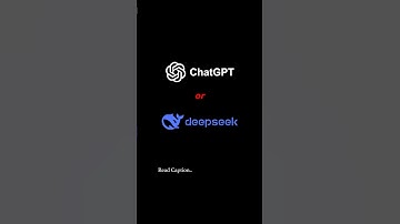 ChatGPT vs deepseek ai #shorts
