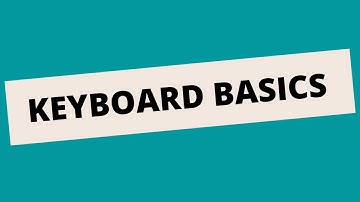 Computer Course For Absolute Beginners Lesson 4 - The Keyboard