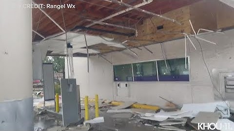 Tornado touches down in Pasadena causing serious damage