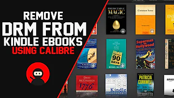 Como remover o DRM do Kindle?
