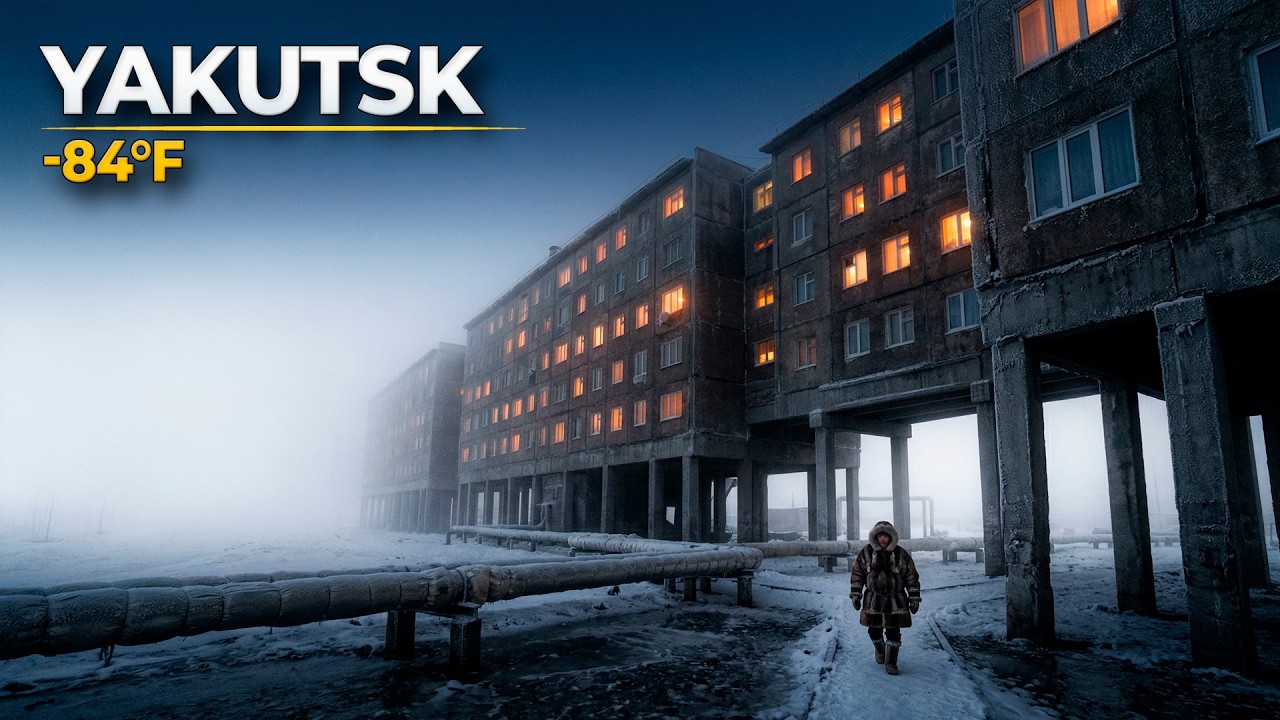 Самый холодный город на Земле разрушает сам себя | Якутск, Россия