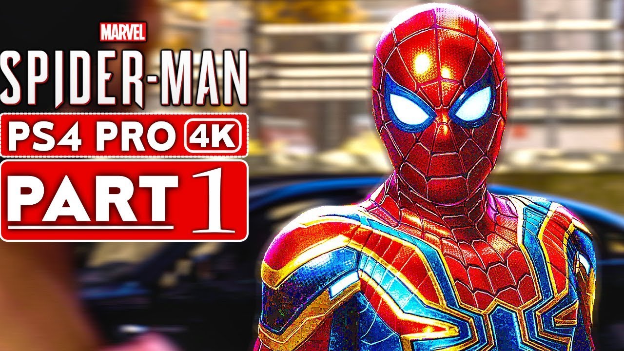 SPIDER MAN PS4 Gameplay Walkthrough Part 1 [4K HD PS4 PRO] - No Commentary (SPIDERMAN  PS4) - YouTube