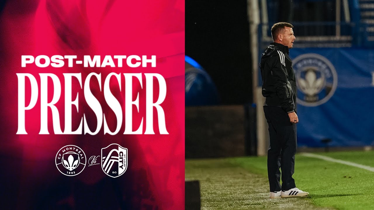 Critchley, Wallem and Hartel Post-Match Presser | CF Montréal vs St. Louis CITY SC