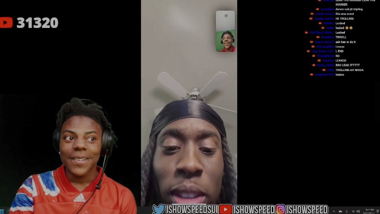 IShowSpeed Gets a Taste of His Own Medicine From Kai Cenat After He  Accidentally Reveals KSI's Number - EssentiallySports