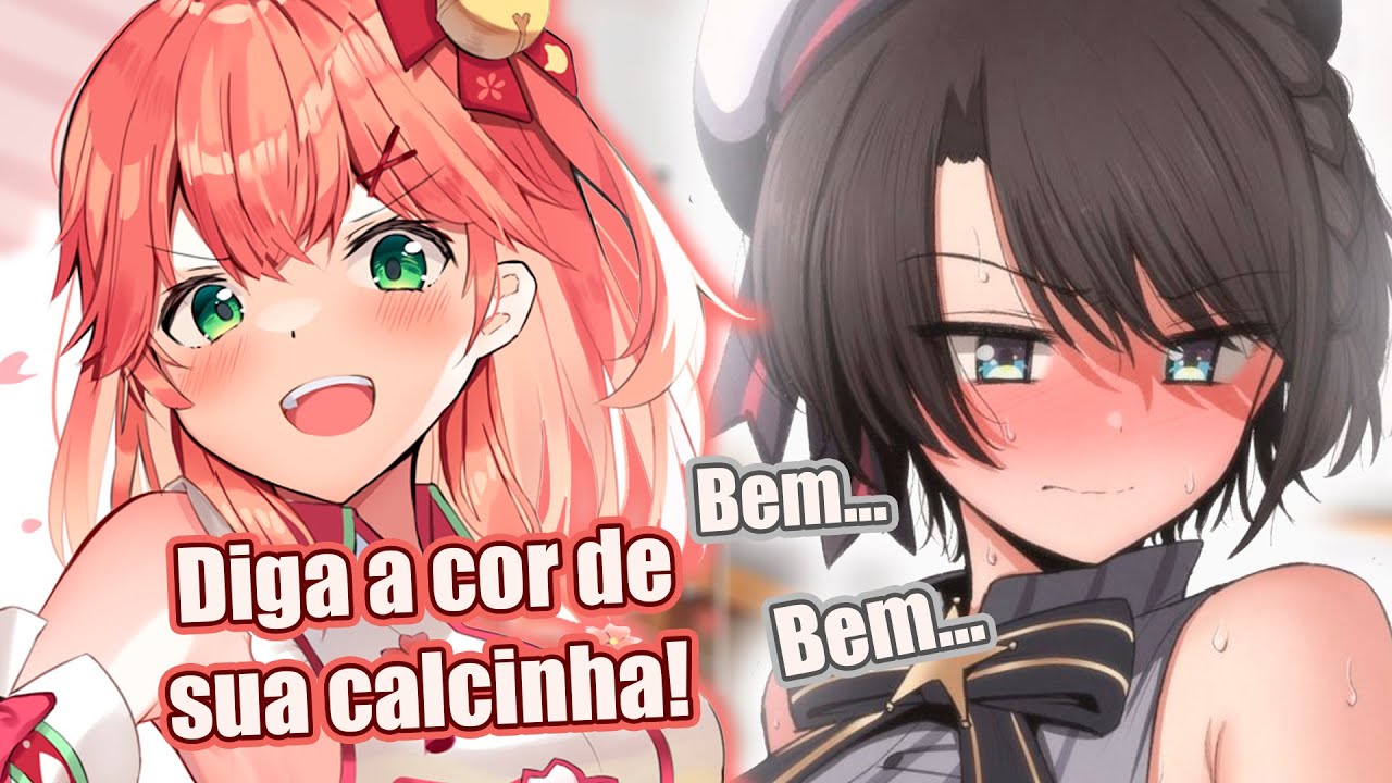 Miko deixa Subaru envergonhada perguntando sobre sua calcinha | vtuber legendado